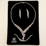 Soiree Necklace - Earrings - Bracelet Set