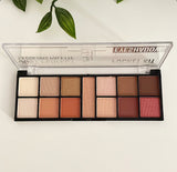 13 Matte & Shimmer Colors Classic Eyeshadow Palette