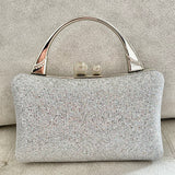 Silver Cheerville Clutch