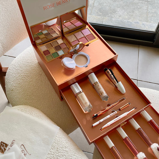 Real Beauty Display Makeup Drawers Bundle +47 PCS Gift