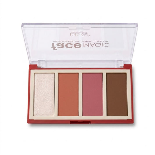 02 Face Magic Palette Blusher - Contour - Highlighter