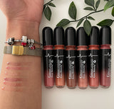 6 Colors Long Lasting Glitter Lip Gloss With Fresh Scent