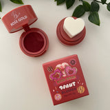 03 Donut Cute Heart Sponge Applicator Pigmented Creamy Blusher