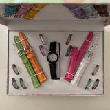 The 80's 11 straps and frames watch box