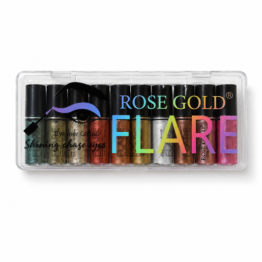 10 Pcs Glitter Eyeliner