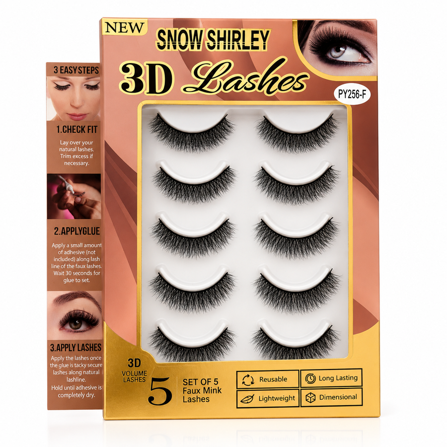 5 Pcs Eyelashes
