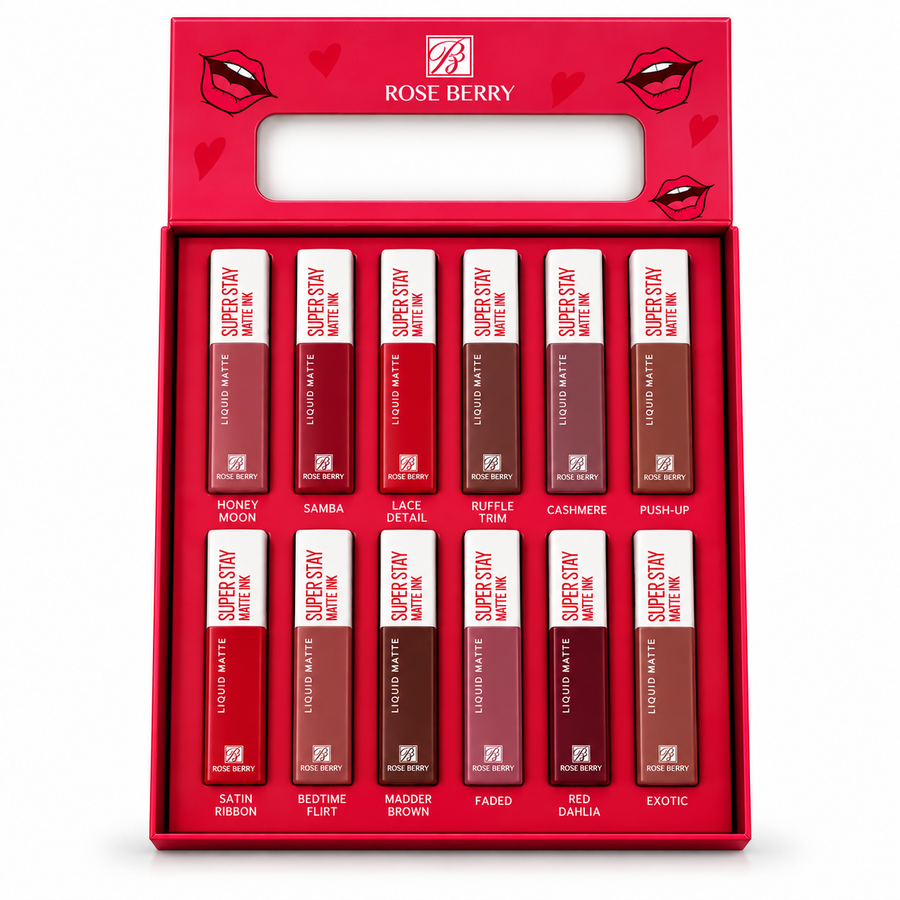 12 Colors Super Stay Matte Ink Liquid Lipsticks