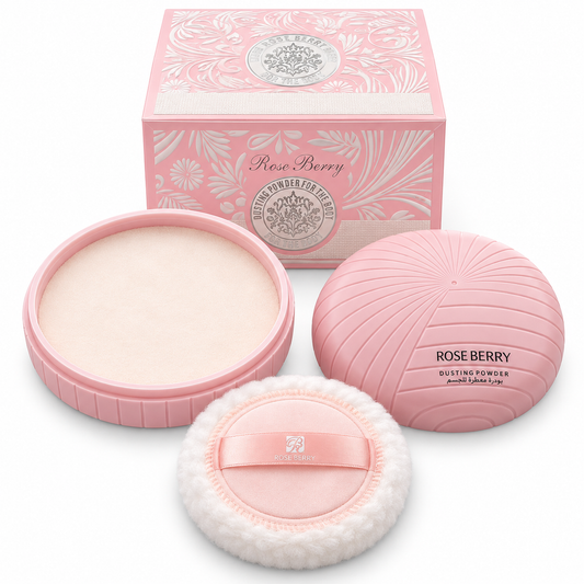 Scented Dusting Body Powder With Fluffy Puff