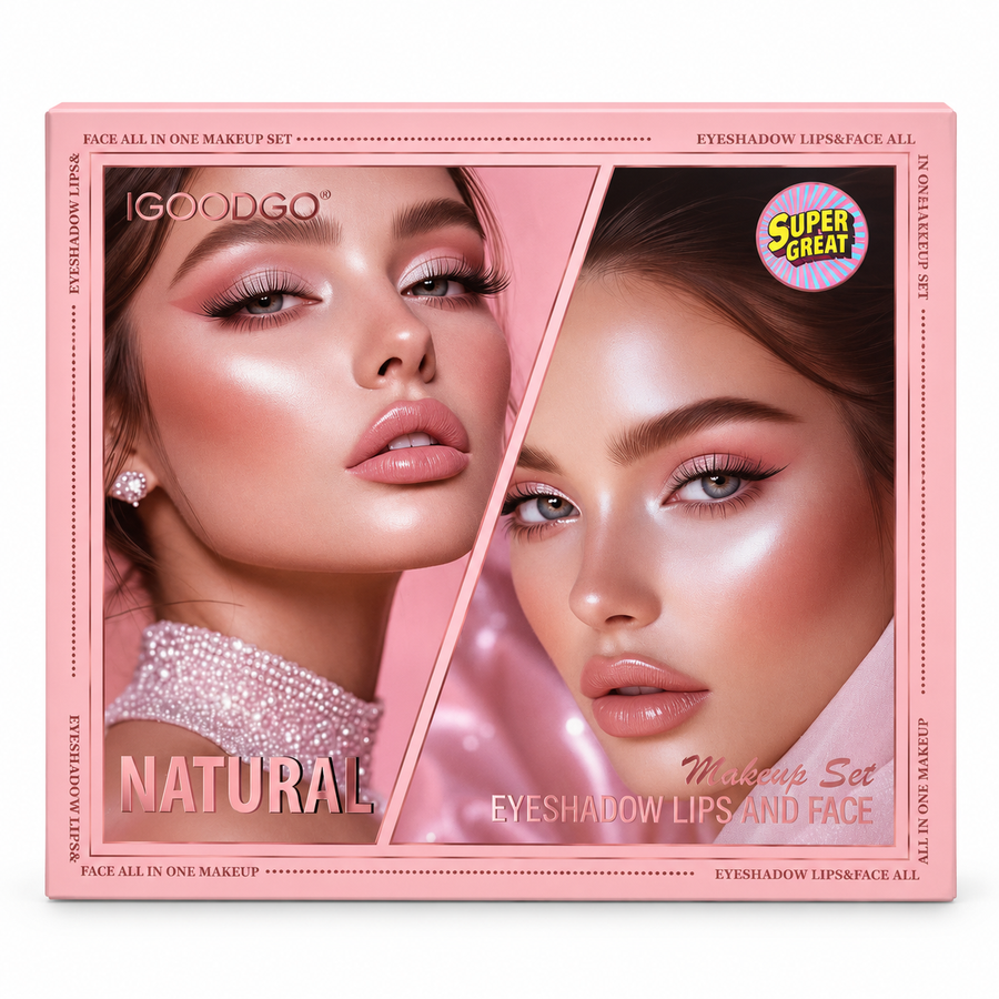Natural Eyeshadow Lips & Face Kit
