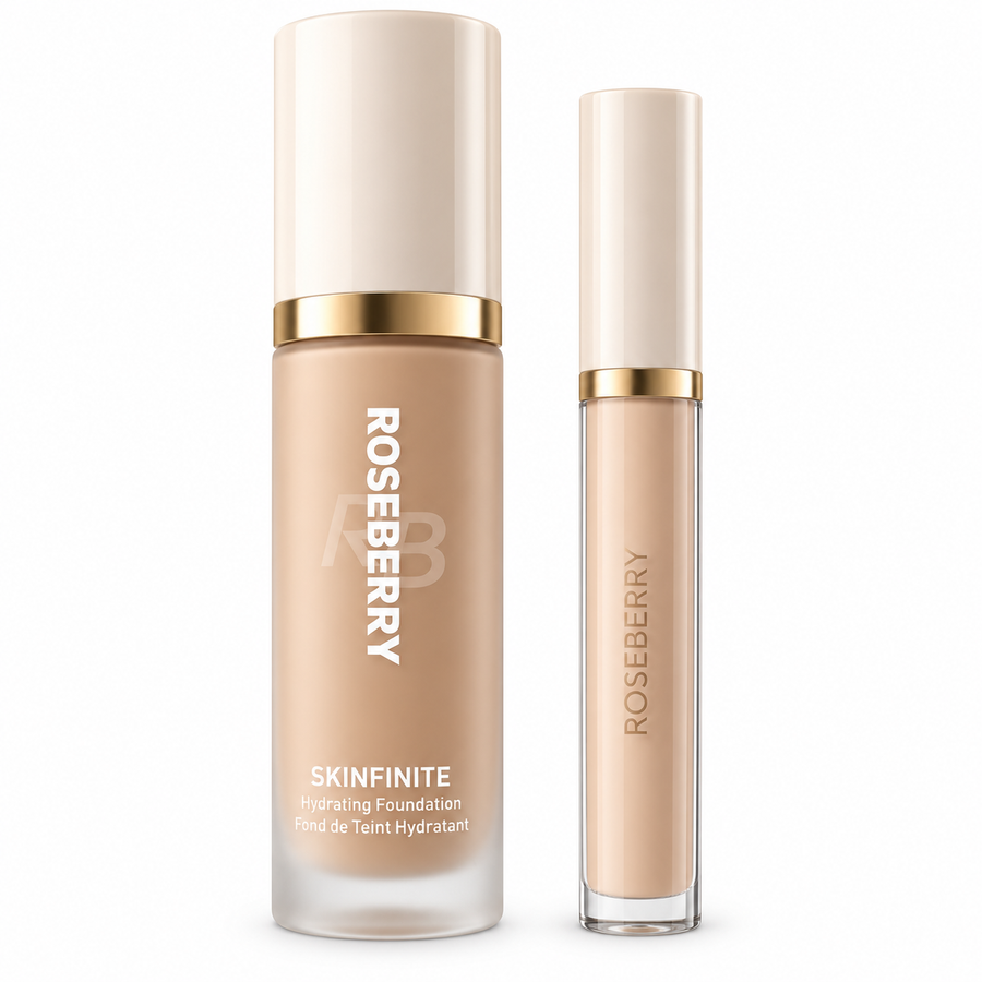 02 Foundation & Concealer Makeup Bundle