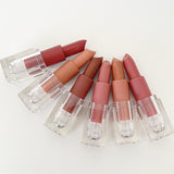 Butter Texture Super Matte Velvet 6 Colors Lipstick Set