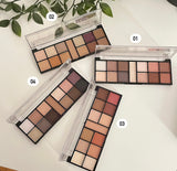 13 Matte & Shimmer Colors Classic Eyeshadow Palette