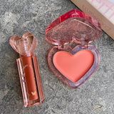 Butterfly Lip Gloss & Creamy Blush Box