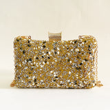 Gold Paris Clutch