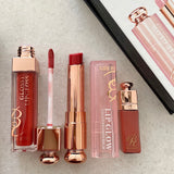 Code C Maximizer Lips Box 3 Pcs: Glossy Lip Gloss Lip Glow Balm & Matte Liquid Lipstick Bundle Box 💋