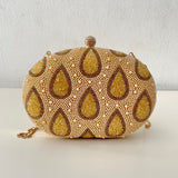 Gold India Clutch