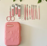 13 Pcs Pink Cutie Manicure Set