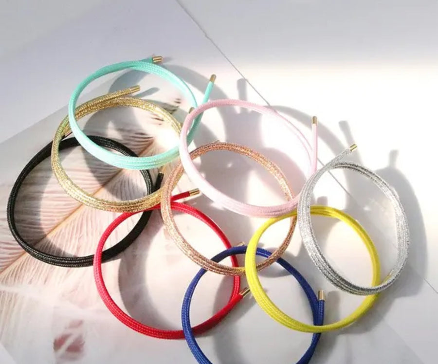 Pink Blue Red Black Magnetic Rope Bracelet