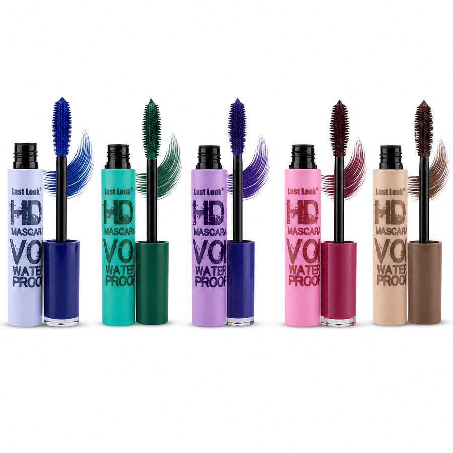 6 Colors Colored Volumizing Waterproof Mascara Set