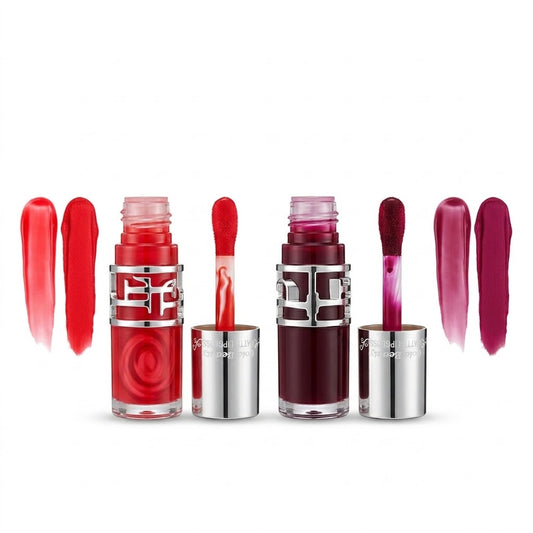 2 Colors Liquid Matte Lipsticks/Tint For Lips & Cheeks