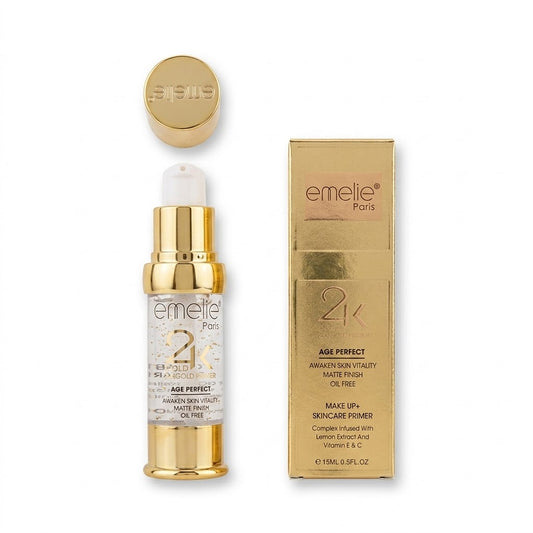 Awake Skin Vitality Matte Finish Oil Free Primer Infused With Lemon Extract, Vitamin C&E