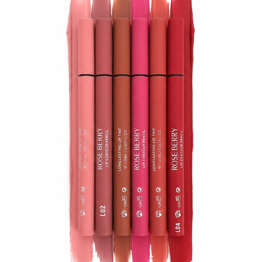 6 Colors lip Stain Long Lasting Lip Tint Set