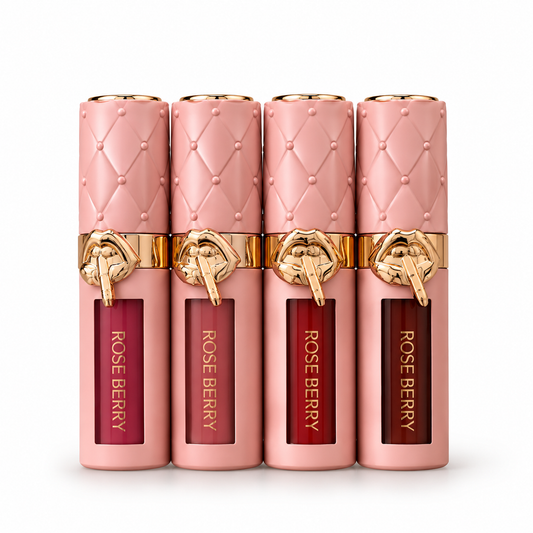 4 colors Mwah Glossy Lip Glosses Set - Code B