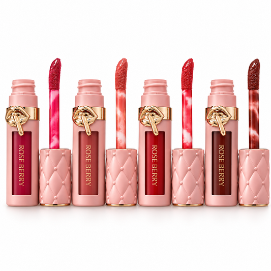 4 colors Mwah Glossy Lip Glosses Set - Code B