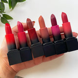 6 Princess Colors Matte and Creamy Lipsticks Set