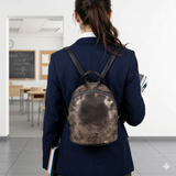 Cool Brown Medium Size Backpack