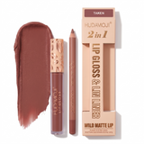 TAKEN 2 in 1 Wild Liquid Lipstick & Lipliner