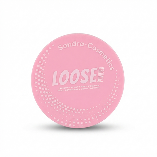 Loose Powder With Puff Full Coverage Long Lasting