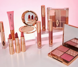 Bronze Luxurious Makeup Bag With Makeup Bundle