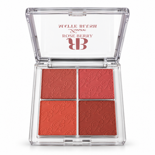 4 Colors Luxe Matte Blusher Code B