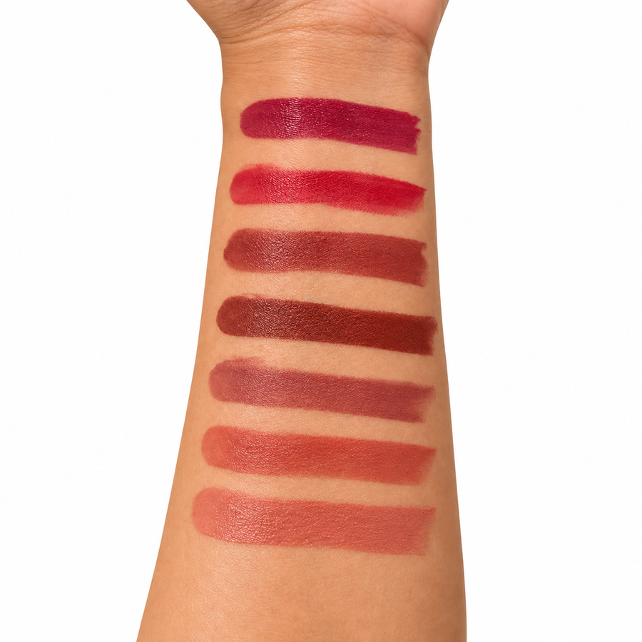 6 Flower Colors Creamy Matte Lipsticks
