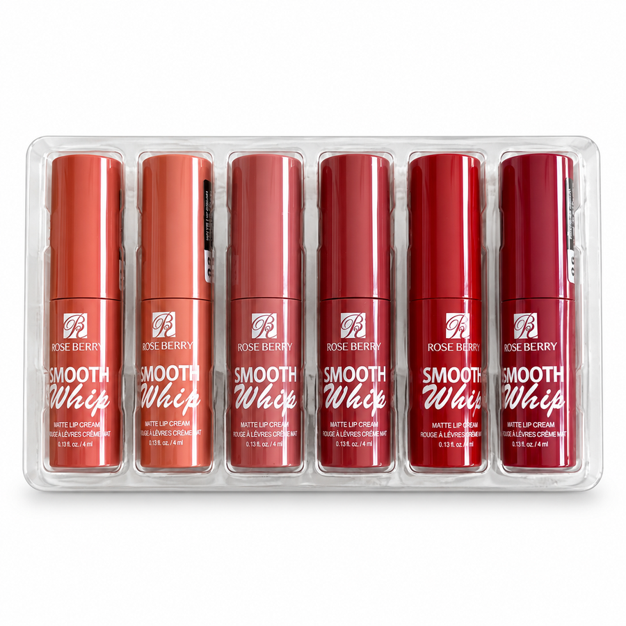 6 Colors Multi Colored Lip Gloss