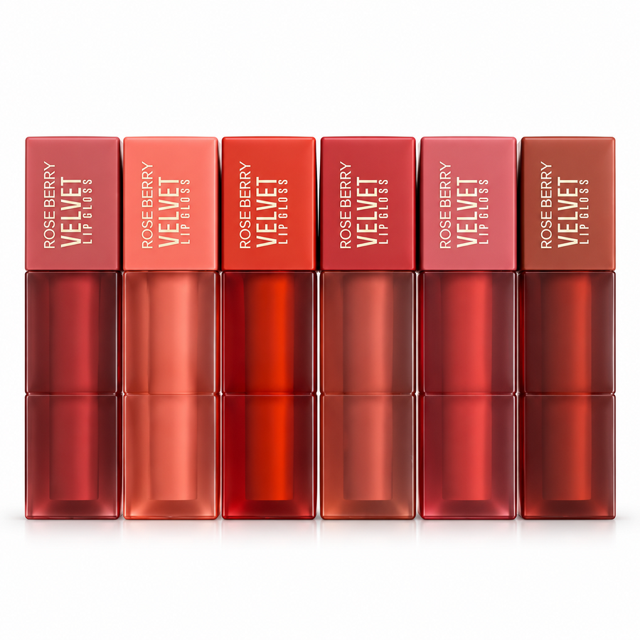 6 Colors Velvet Lipgloss