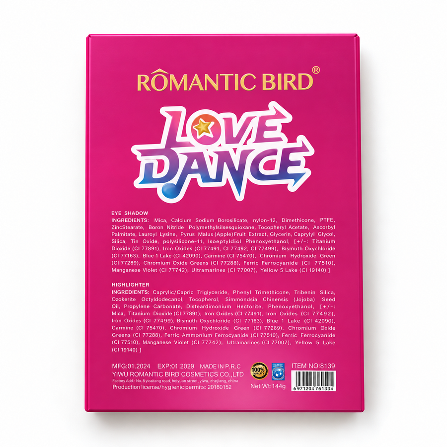 Love Dance 117 Colors Full Makeup Book