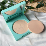 Matte Compact Powder With Sponge